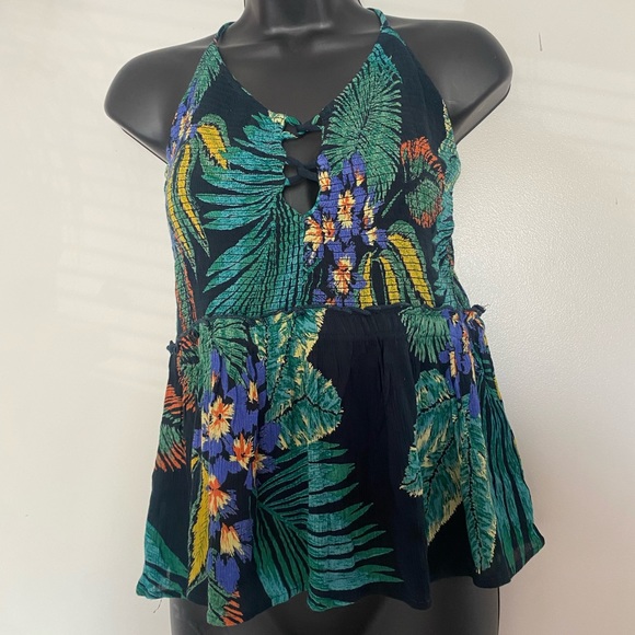 Floral Top Spring Summer Size Large - Picture 4 of 7